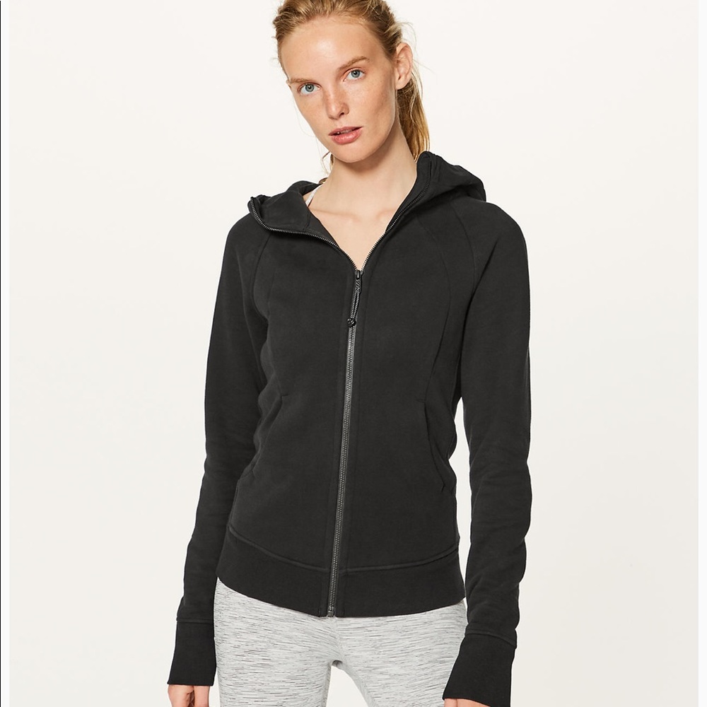 Lululemon black scuba hoodie